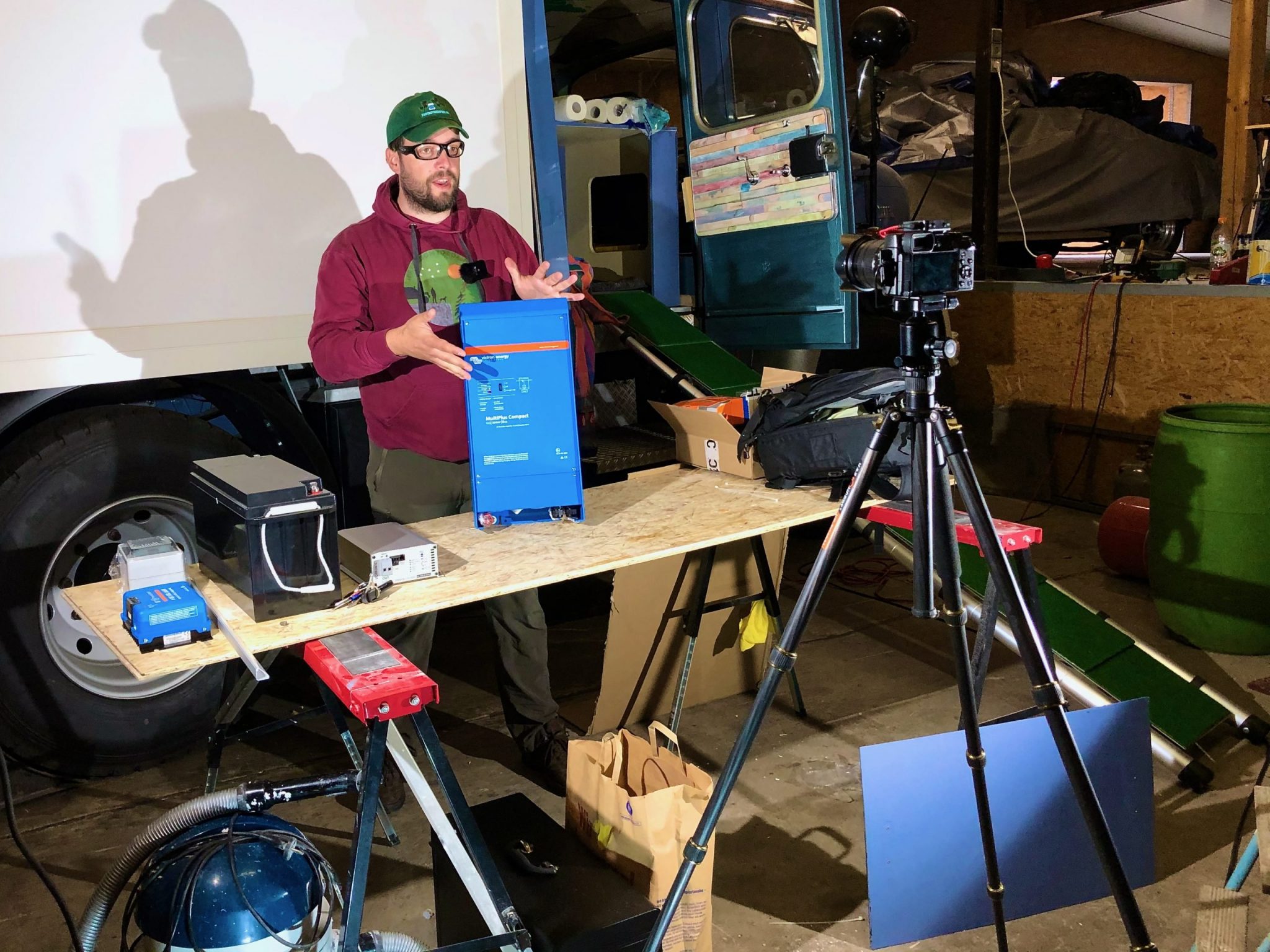 Ausbau Elektrik im Expeditionsfahrzeug