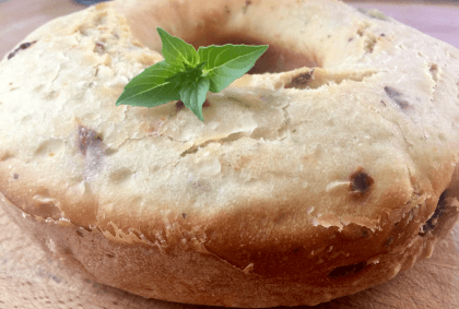 Rezept: Tomaten Basilikum Ciabatta 🍞 im Omnia Backofen