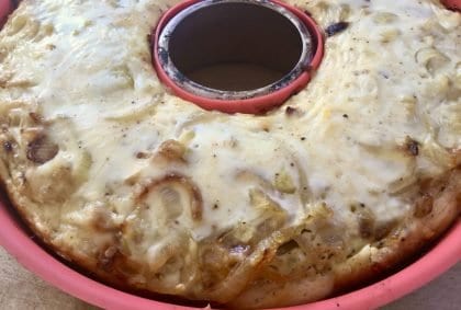 Rezept: Würziger Zwiebelkuchen im Omnia grillen 🔥